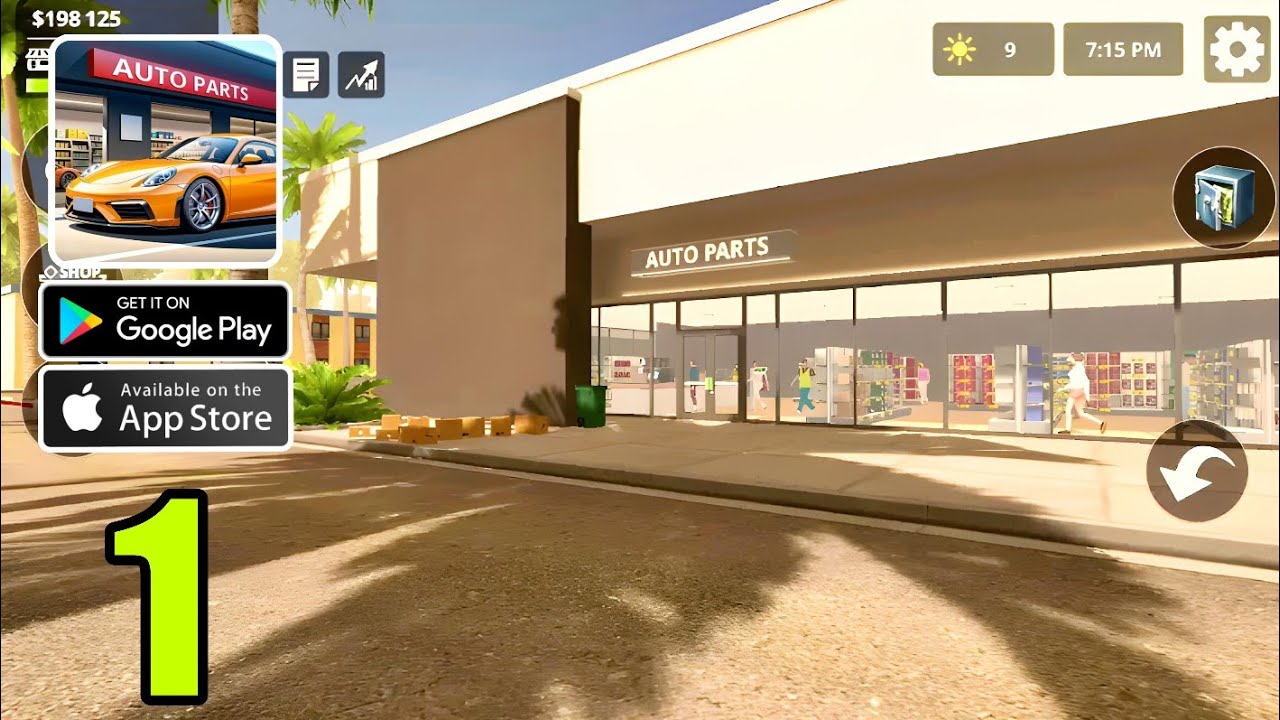 Auto Parts Store Simulator Gameplay (Android, iOS)