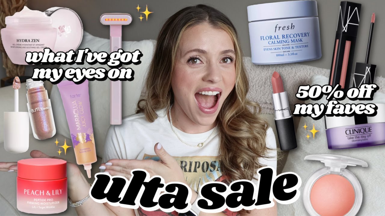 ULTA 21 Days of Beauty Sale Guide 💖  my faves are 50% off + what I'm eyeing 👀✨