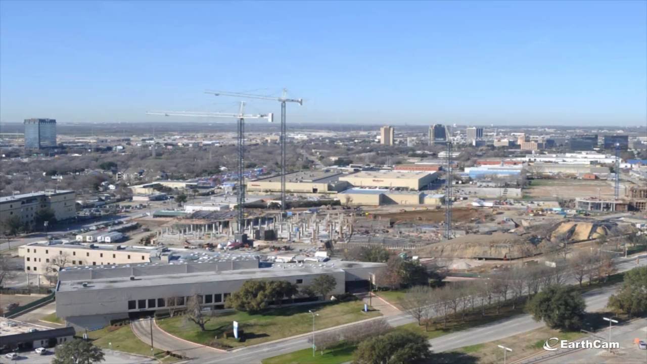 UT Southwestern William P. Clements Jr. University Hospital Construction Time-Lapse
