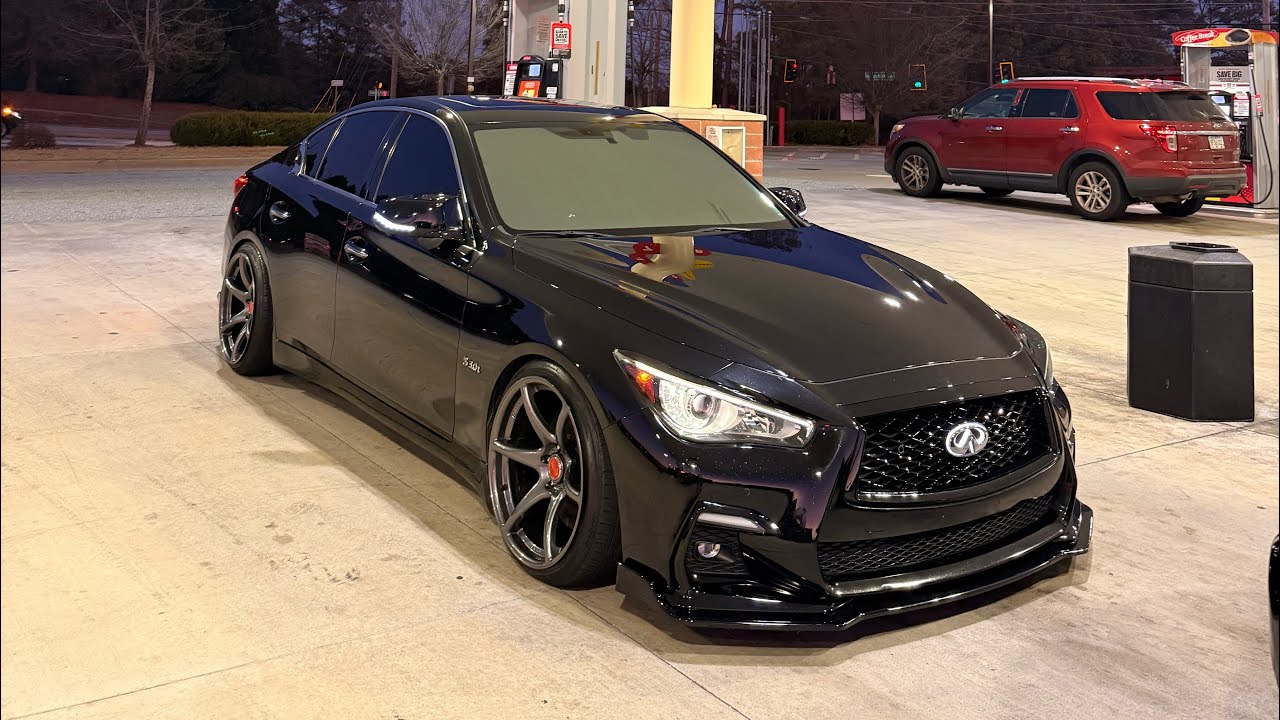 POV Drive in a Tuned Infiniti Q50 | Turbo Sounds and hard pulls 