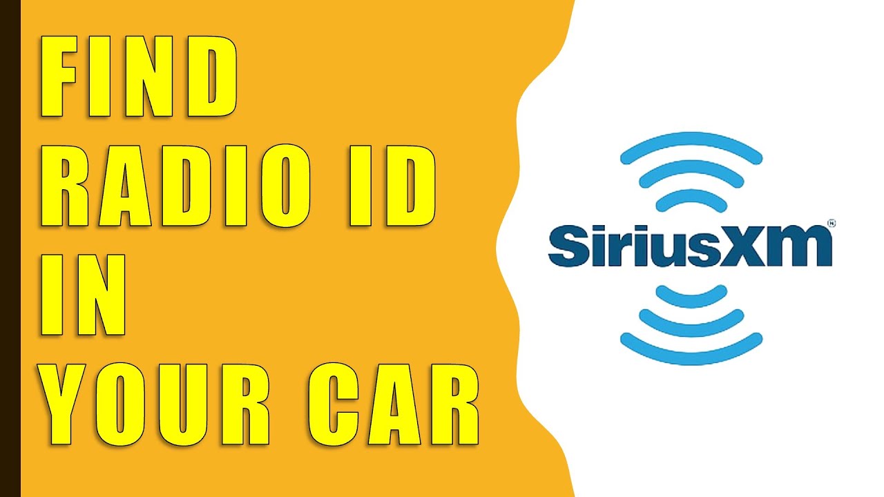 Как найти идентификационный номер радиостанции Sirius XM в автомобиле?