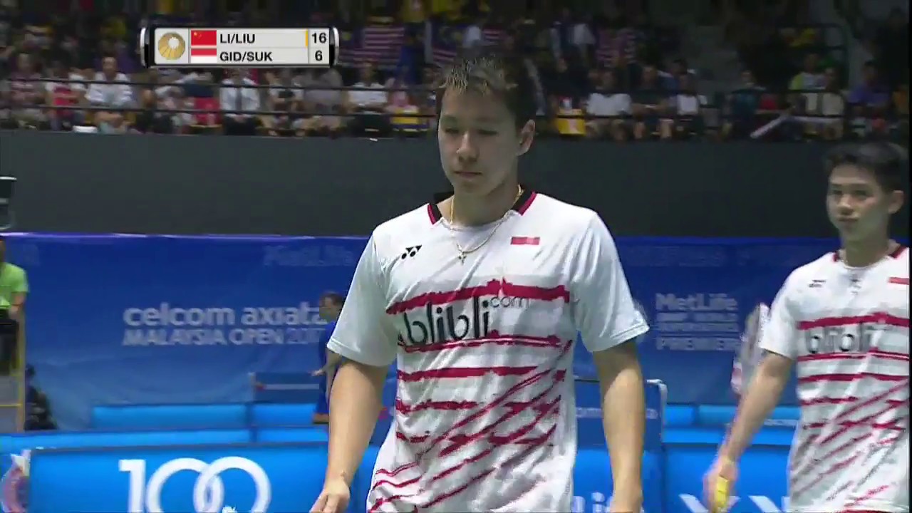 Celcom Axiata Malaysia Open 2017 | Badminton QF M2-MD | Li/Liu vs Gid/Suk