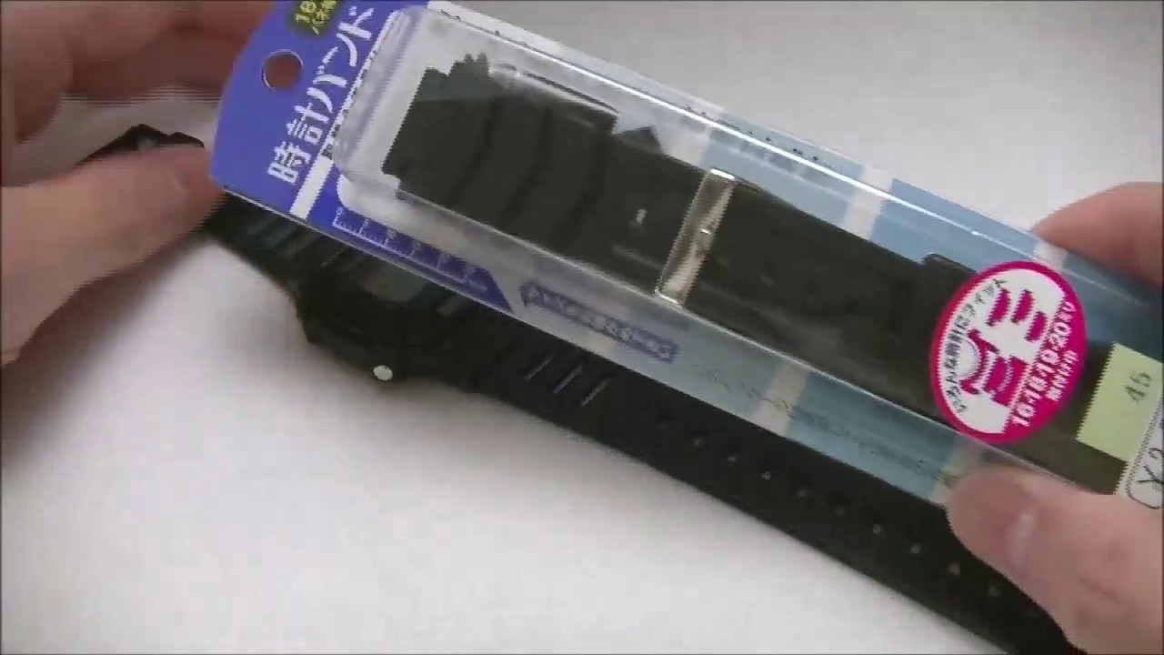 チープカシオW-740-1をバンド交換でカッコよく！