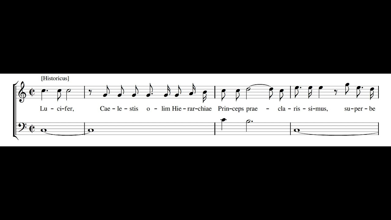 GIACOMO CARISSIMI: Lucifer, caelestis olim PDF SCORE