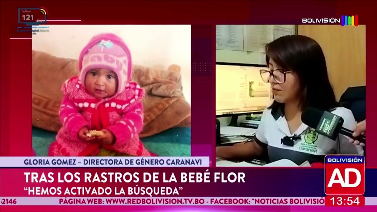 Las autoridades activan búsqueda de la bebé Flor en Caranavi tras nuevos indicios