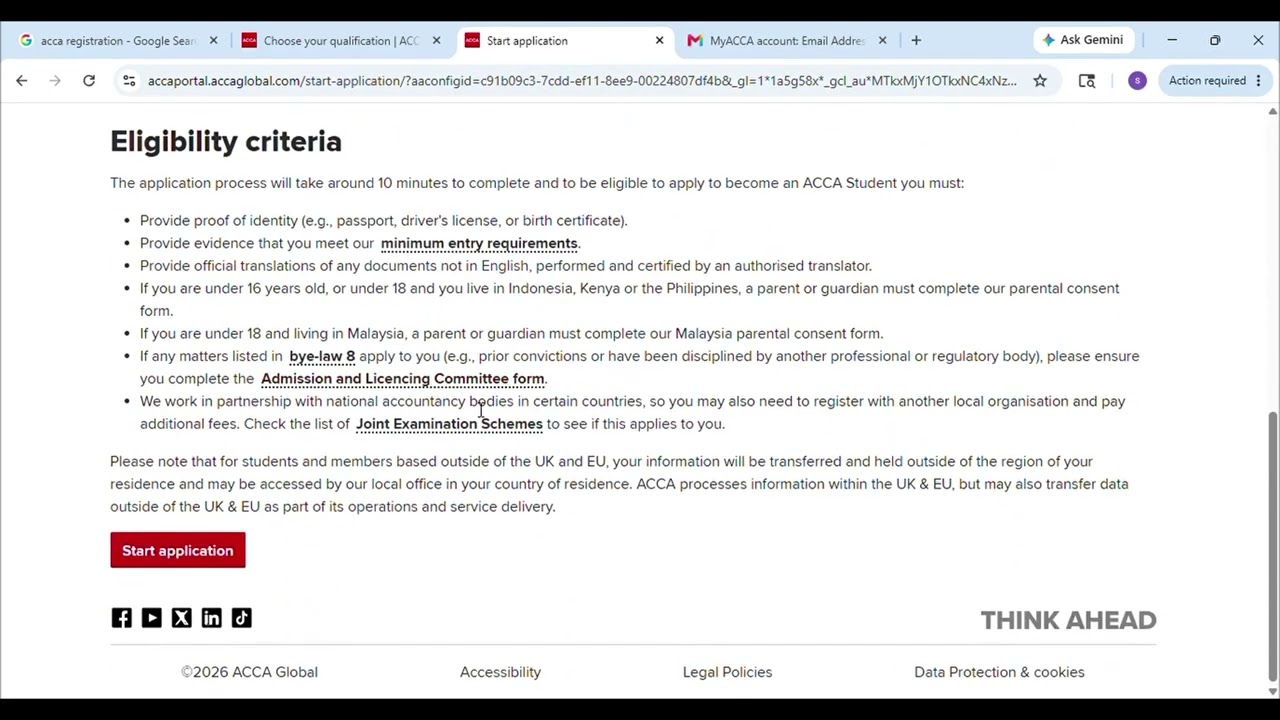 ACCA Registration Step-by-Step (Full Guide 2026). How to register in Acca.. 
