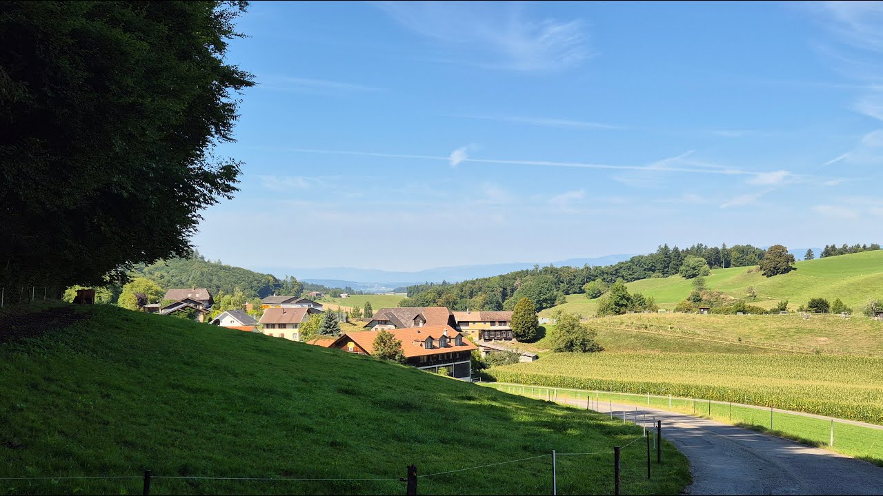 Rüedisbach - Flug im Oberaargau und Region Emmental.