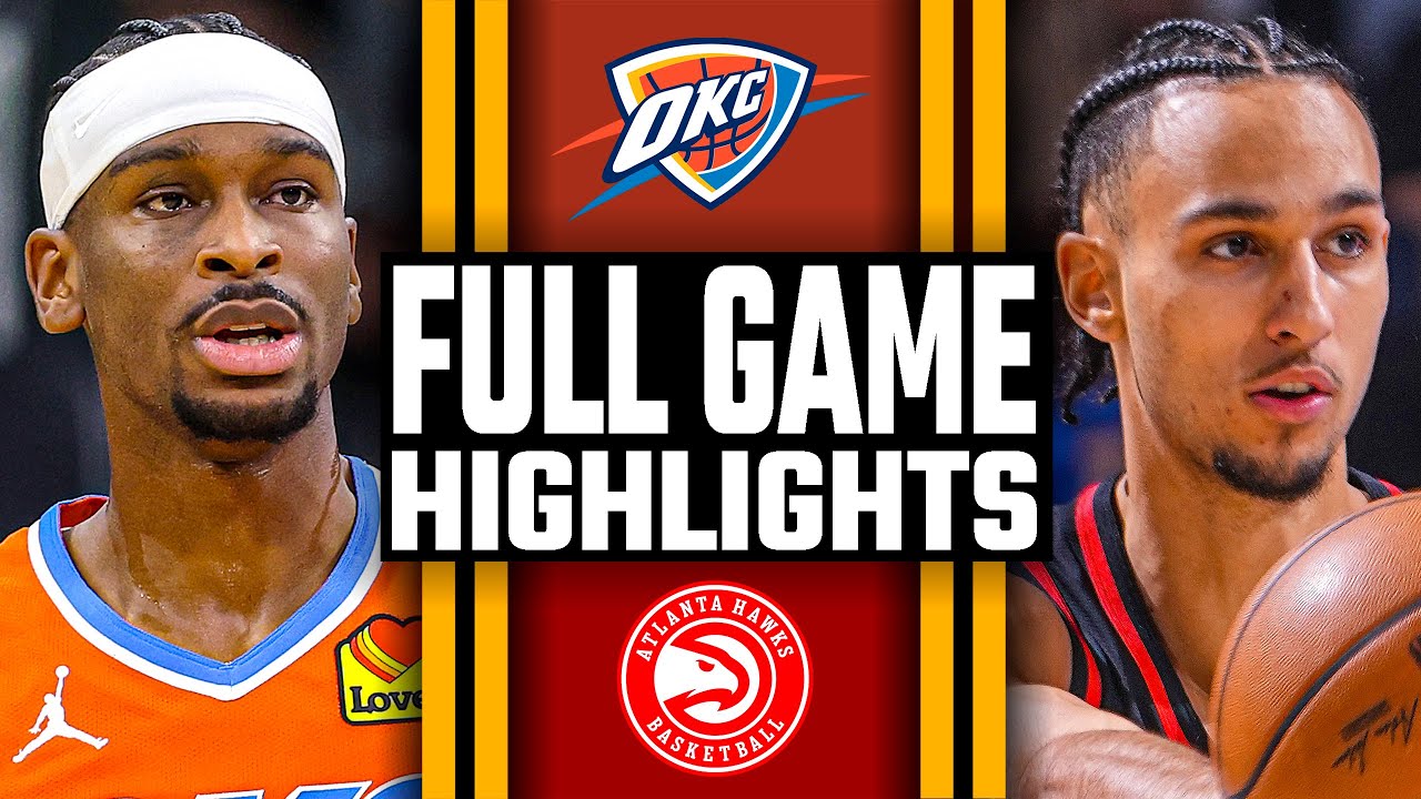 Oklahoma City Thunder vs Atlanta Hawks - FULL GAME HIGHLIGHTS | December 29, 2025