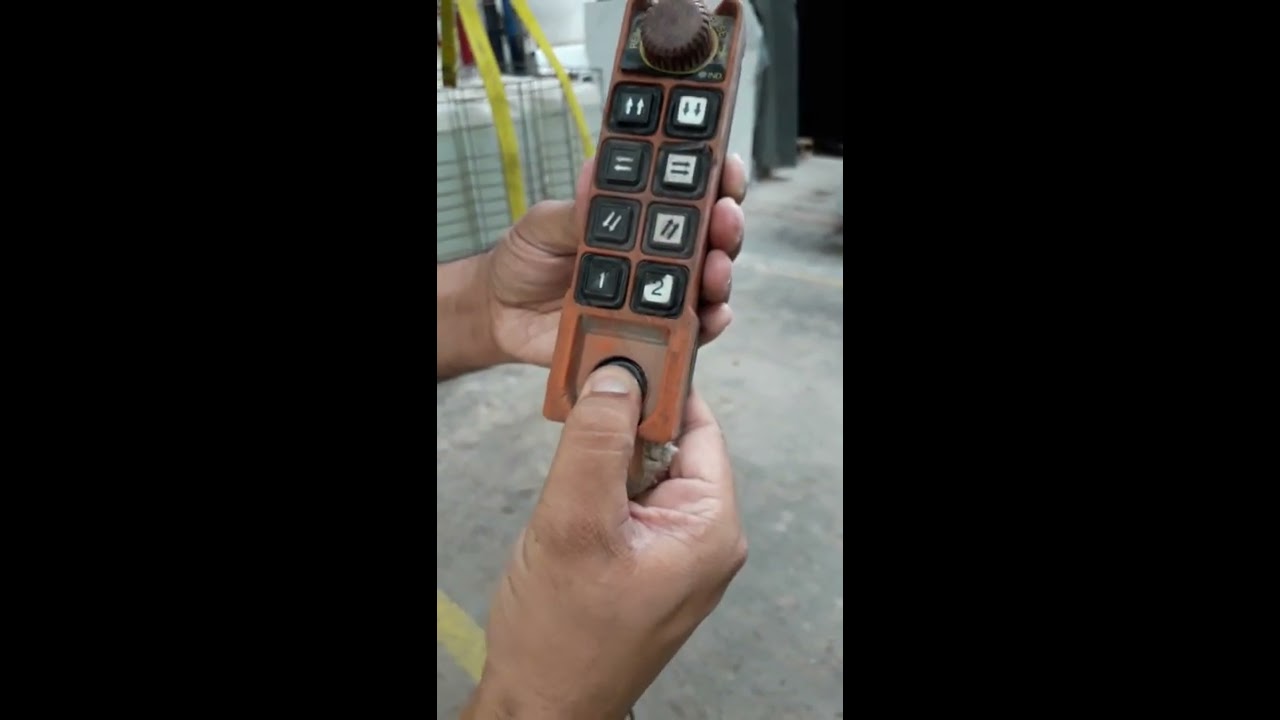 CURSO OPERADOR DE PONTE ROLANTE - CONTROLES