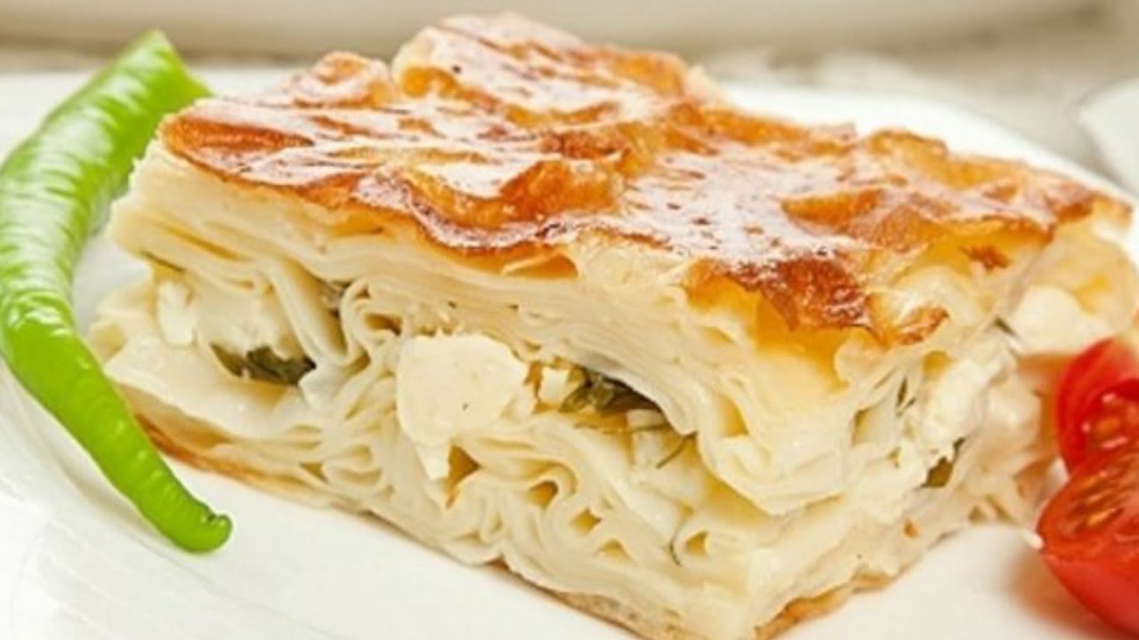 Турецкий водяной борек - рецепт вкусного сырного борека