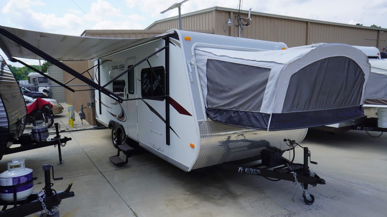 SOLD! 2014 Starcraft Travel Star 229TB Hybrid / Expandable , 3 Pop Outs, 4500 Pounds