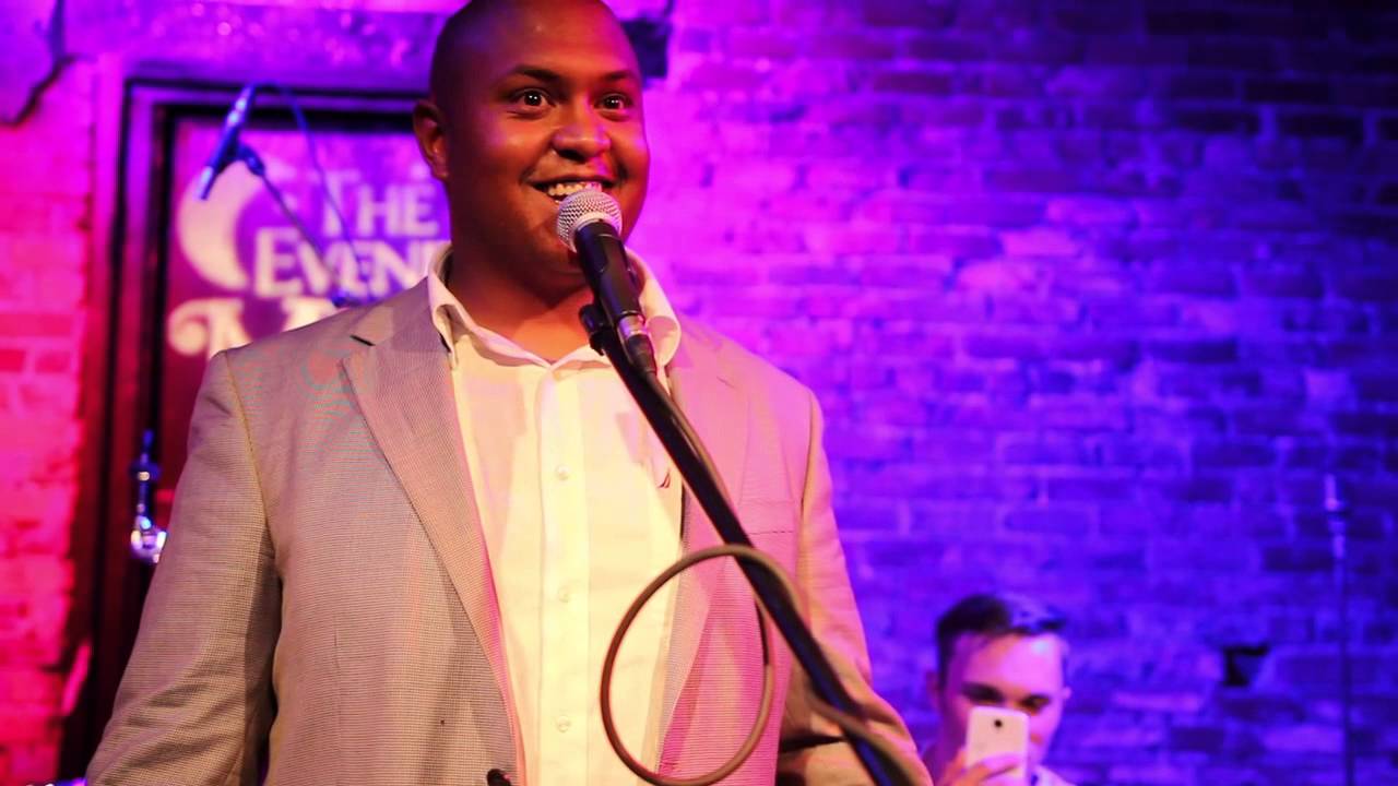 TV Williams hosting a music showcase.