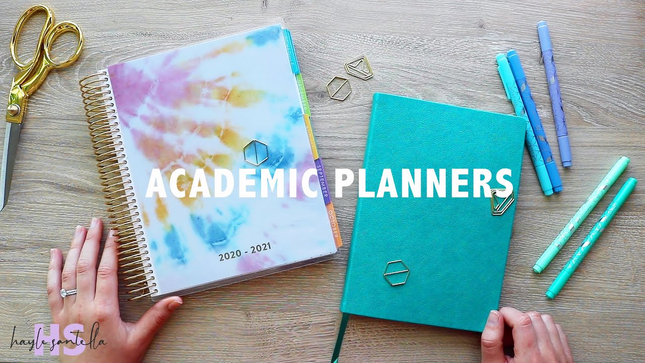 2021 ERIN CONDREN ACADEMIC PLANNER | STUDENT PLANNER | 3 OF 3 | Hayle Santella