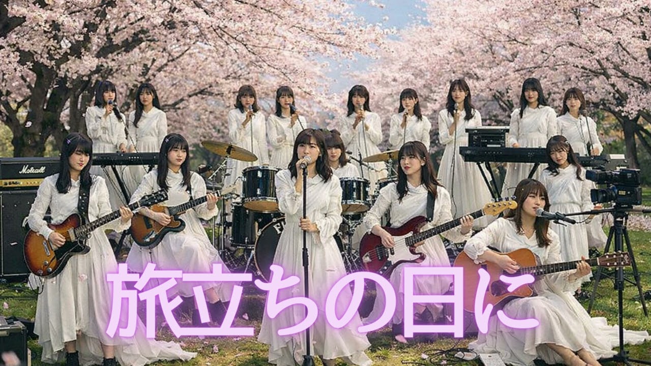【エモい】旅立ちの日に (櫻坂46 Style Rock Remix) - 卒業式の合唱がエモーショナルな激動ロックに。【AIカバー】