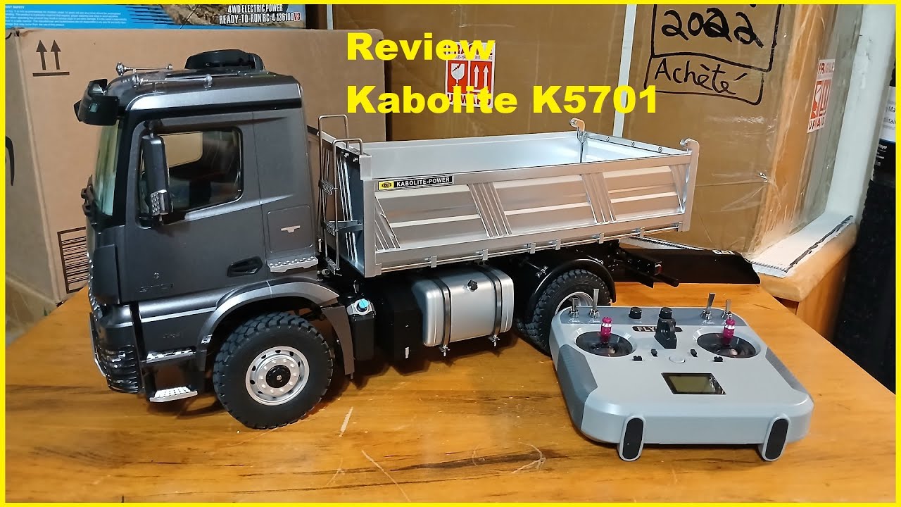 Kabolite K5701 dump truck 1/14 RC (Review)