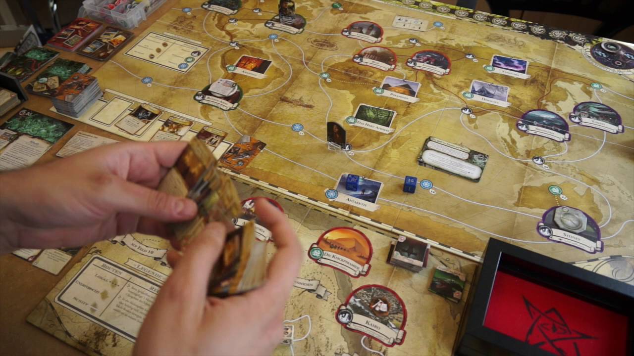 Eldritch Horror - Let's Play (komplette 2er Partie) - Großer Alter: Abhoth