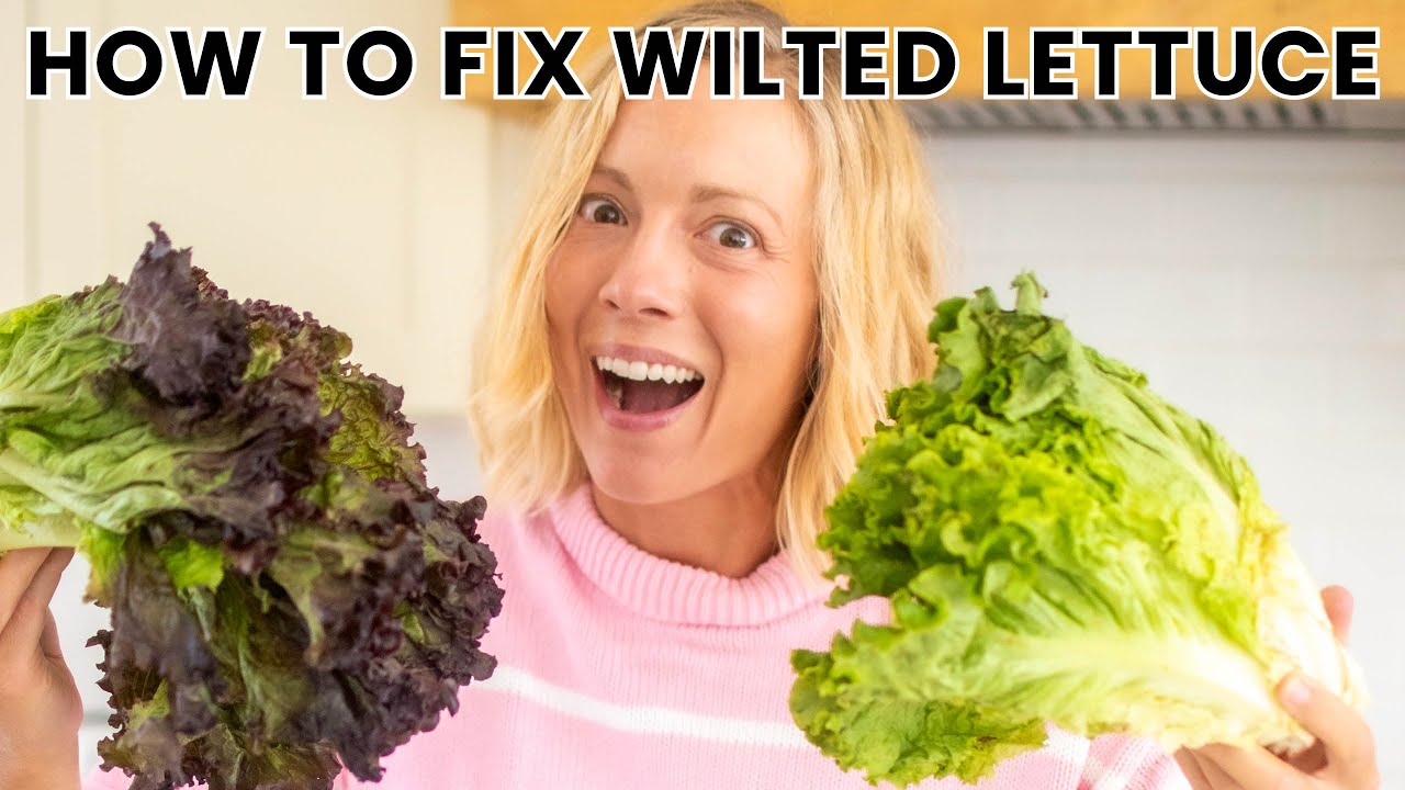 The Science of Reviving Wilted Lettuce
