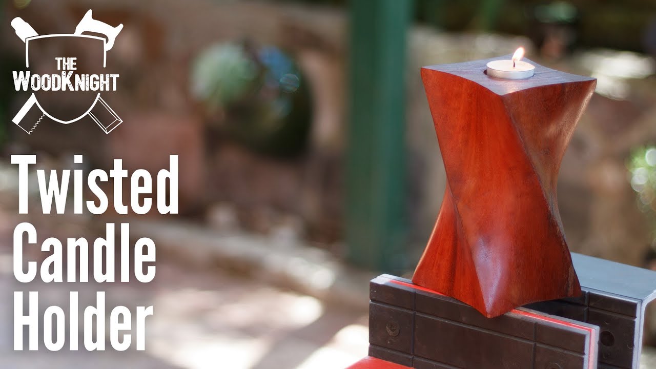 Twisted Candle Holder