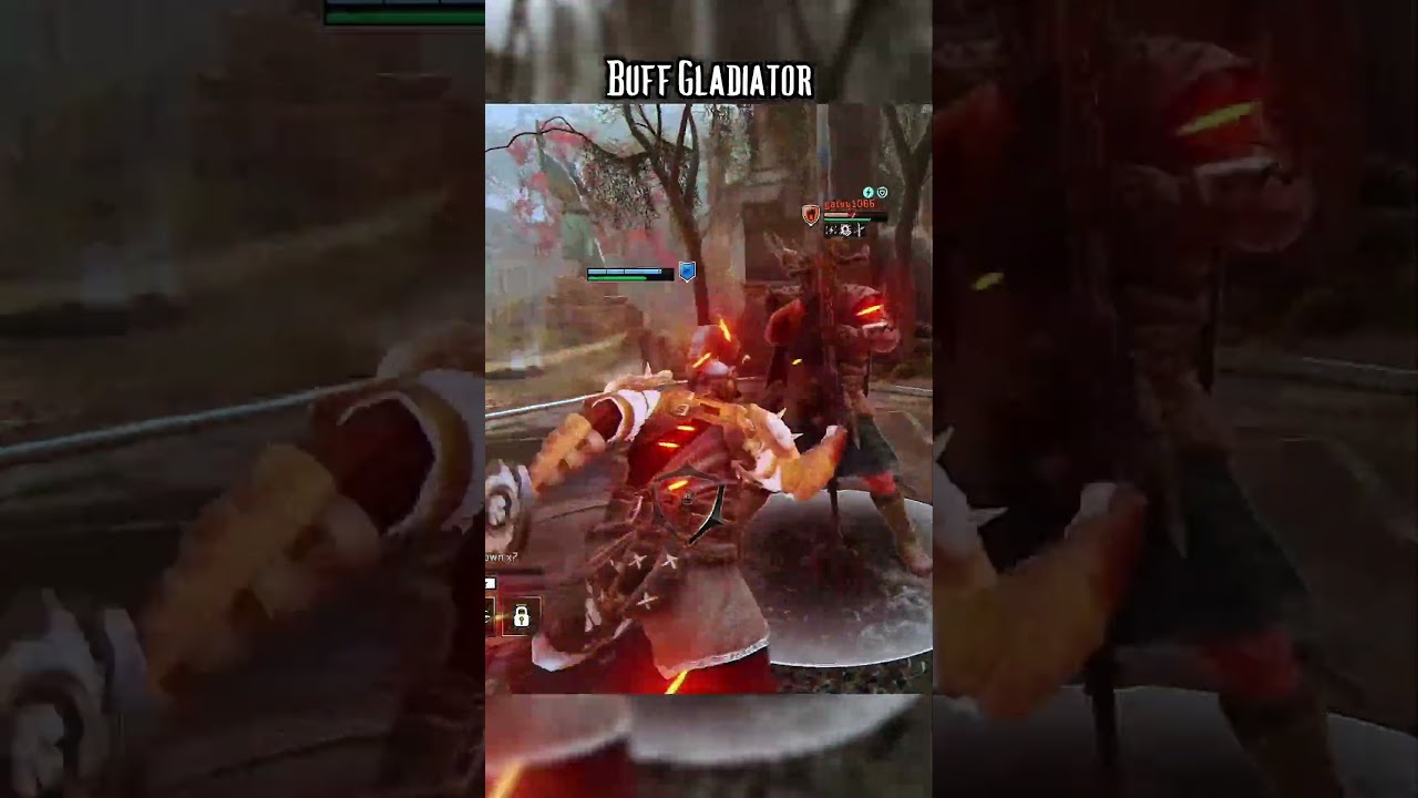 Buff Gladiator | For Honor #forhonor #gaming