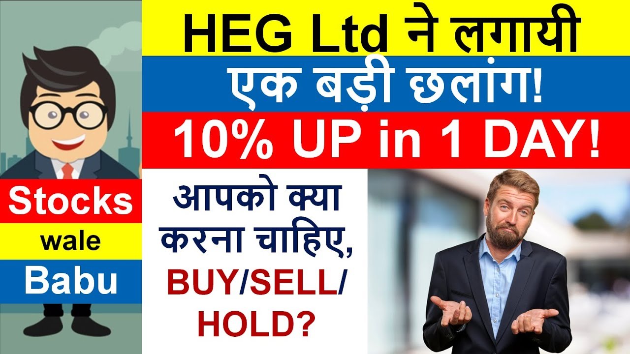 HEG SHARE PRICE UP 10% in Just 1 DAY. What should you do, BUY/SELL/HOLD? Detailed TECHNICAL ANALYSIS