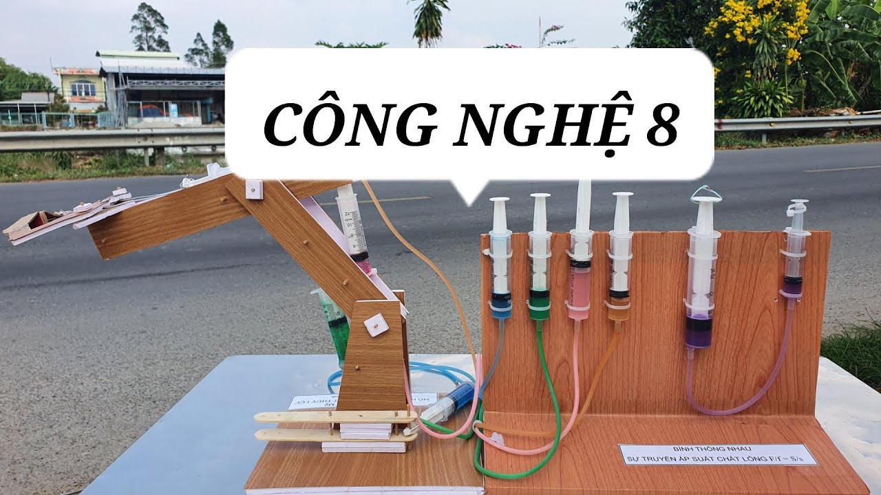 HƯỚNG DẪN CHẾ TẠO CÁNH TAY RÔ BỐT THỦY LỰC. ROBOT