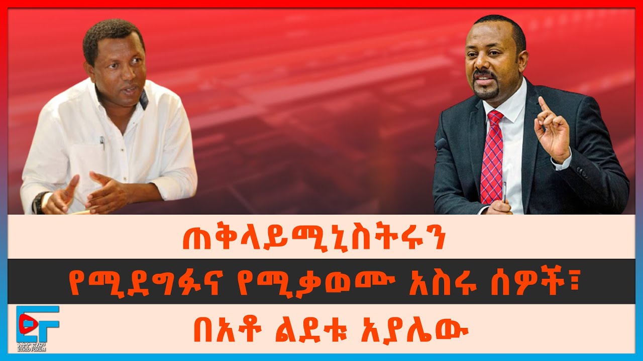 ''ጠቅላይሚኒስትሩን የሚደግፉና የሚቃወሙ ሰዎች አስር ናቸው'' በአቶ ልደቱ አያሌው | ETHIO FORUM