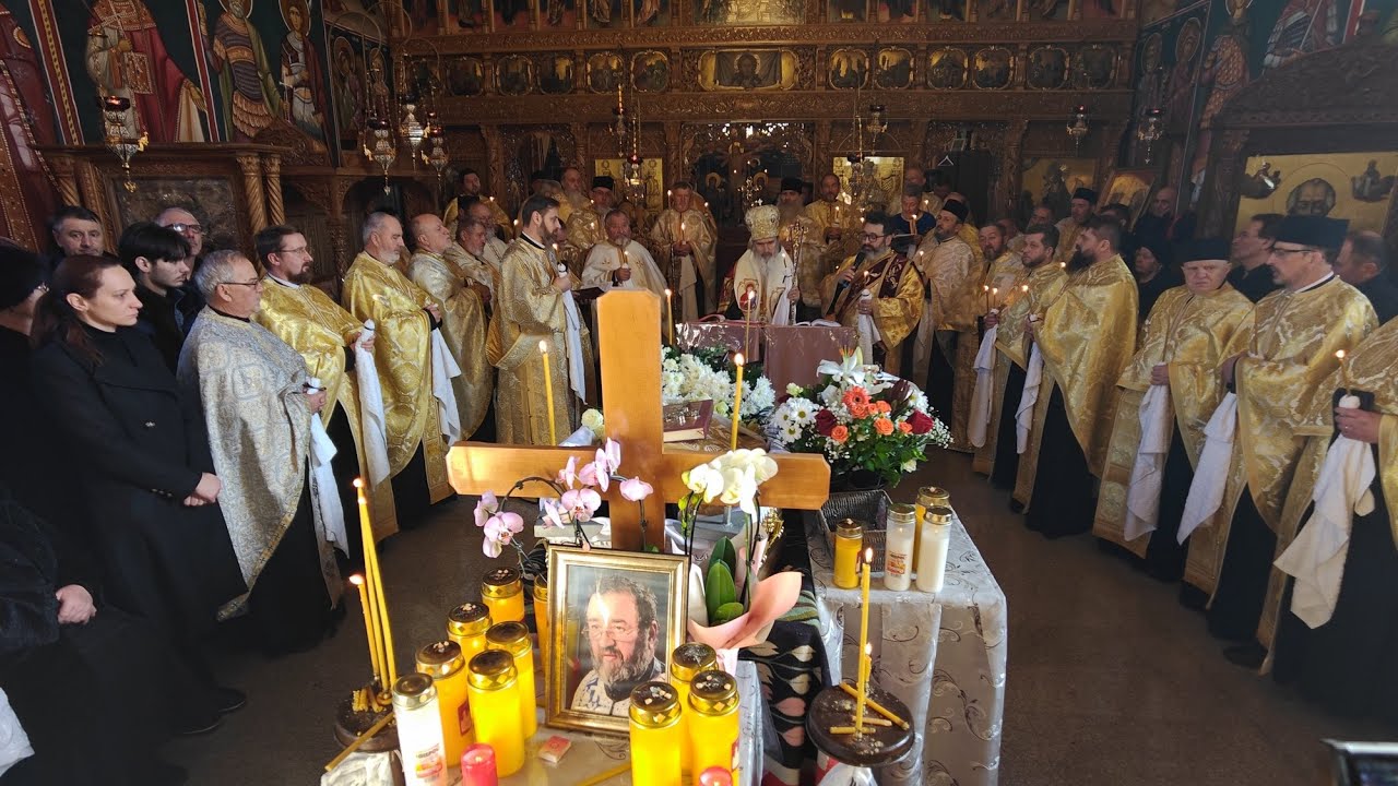Înmormântarea preotului Ionel Marian. Slujbă oficiată de ÎPS Teodosie alături  de 70 de preoţi