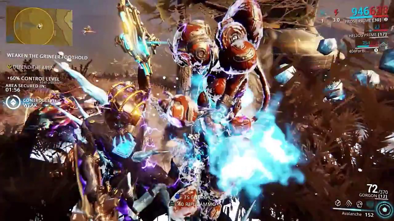 Warframe Plains of Eidolon Weaken the Grineer Foothold HD 60fps