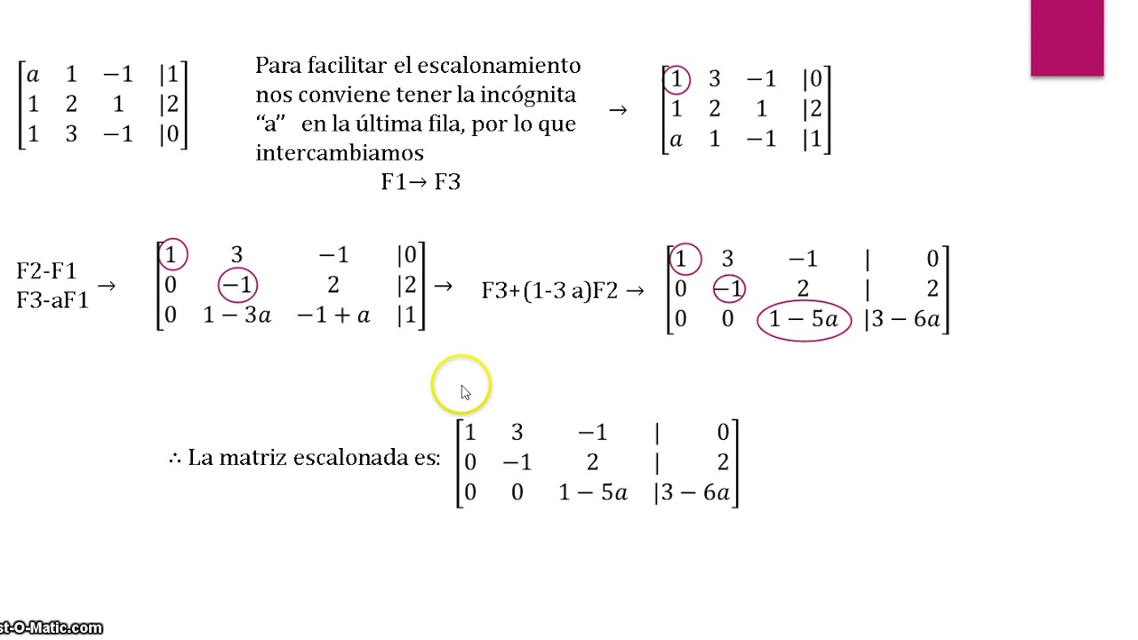 EJERCICIO 1. Sistema de Ecuaciones Lineales ( Solución única, infinita o  ninguna)  - Algebra Lineal