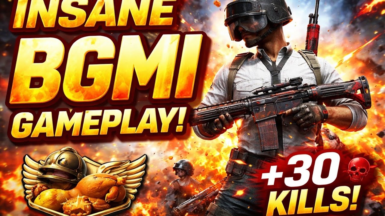 "Unstoppable Rush Gameplay | BGMI"
