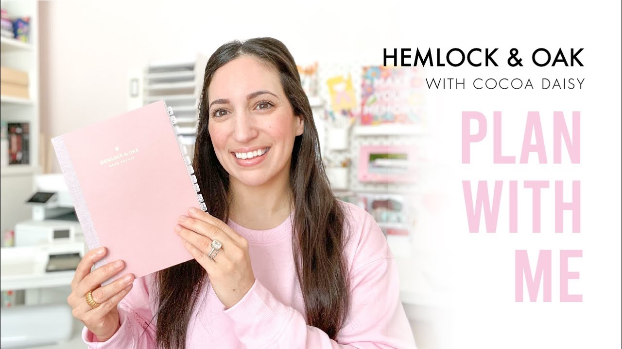 Hemlock & Oak Plan With Me | Ft. Cocoa Daisy Flutterfby Collection | Flex Weekly | August 2025