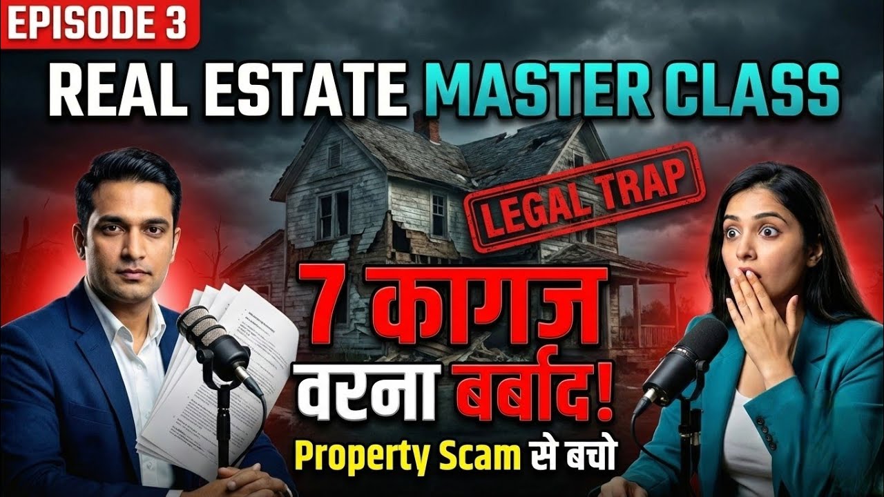 Property खरीदने से पहले ये 7 कागज़ चेक करो | Real Estate Masterclass Ep-3
