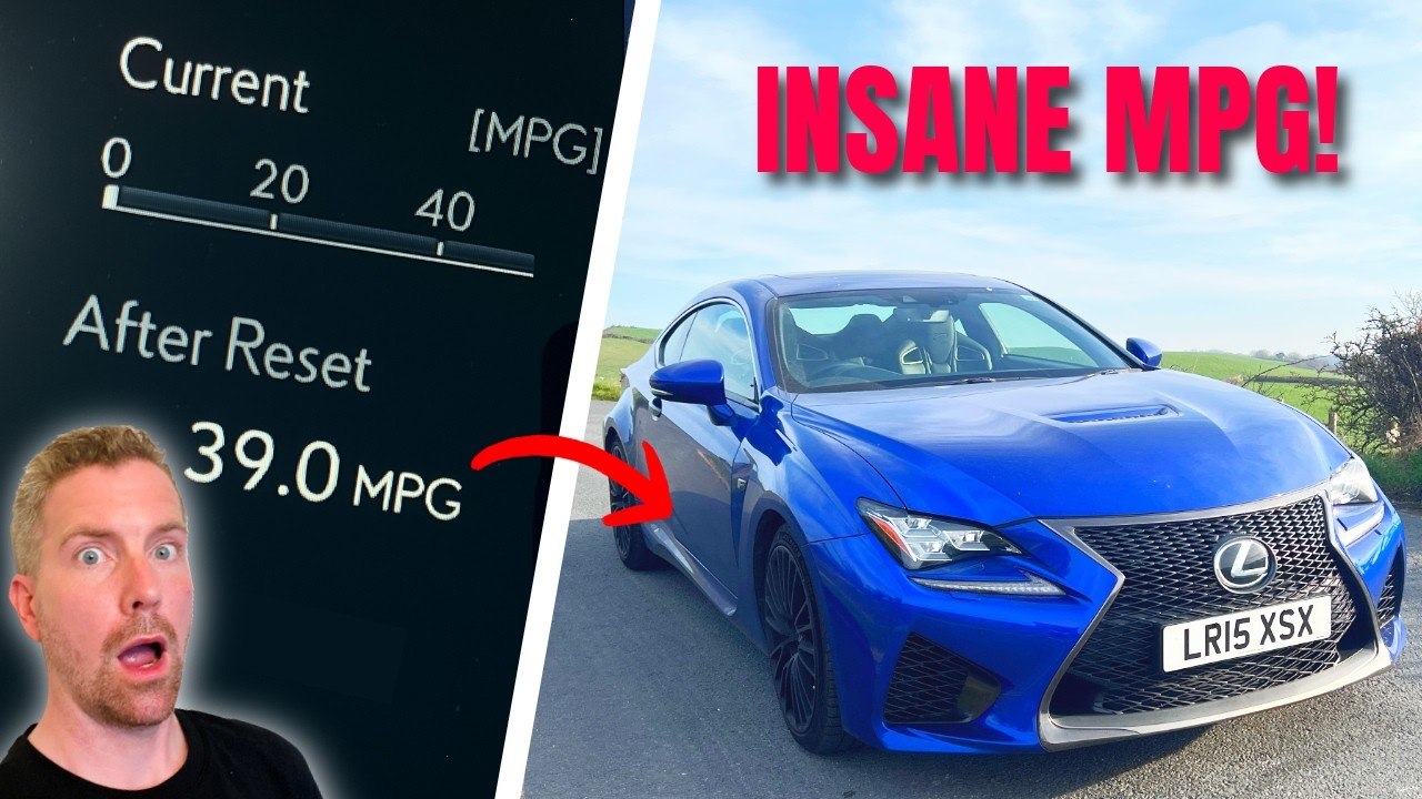 My Lexus RC F Is The Most EFFICIENT V8 EVER?!