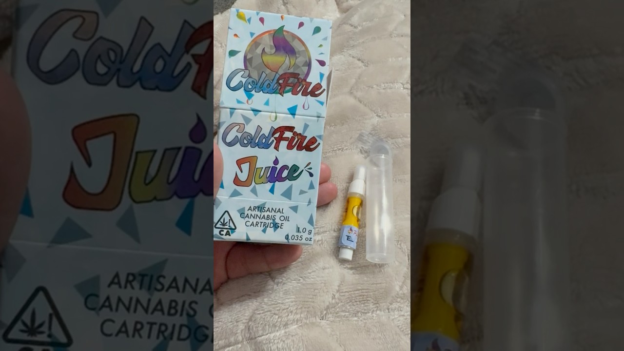 Coldfire cured resin juice cart 🧃 #1g #cart #coldfirejuice