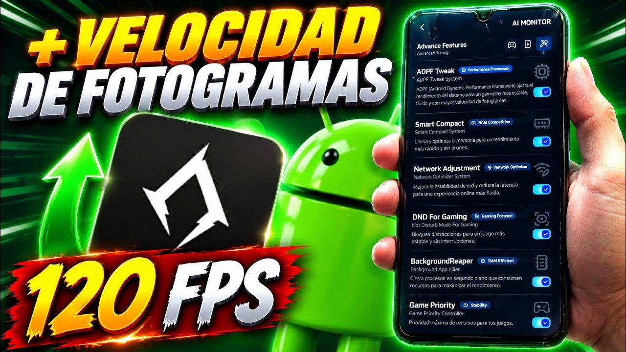 🔥 120 FPS en GAMA BAJA con AxManager 2026 | Android ULTRA FLUIDO