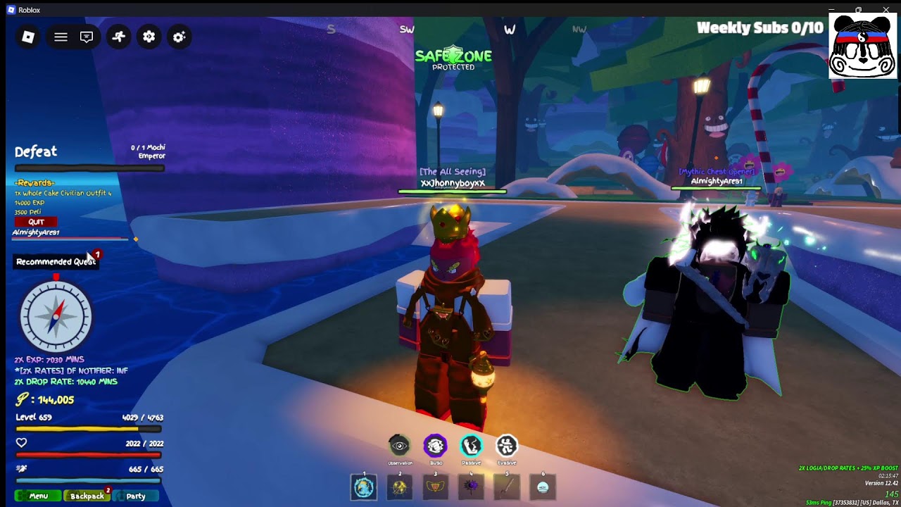 Roblox: Playing Some DeepWoken Perma Freshie Adventures