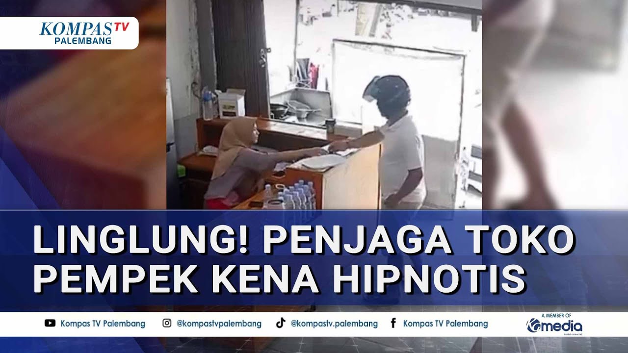 Terekam CCTV, Detik-detik Penjaga Toko Pempek Serahkan Uang ke Pelaku Hipnotis