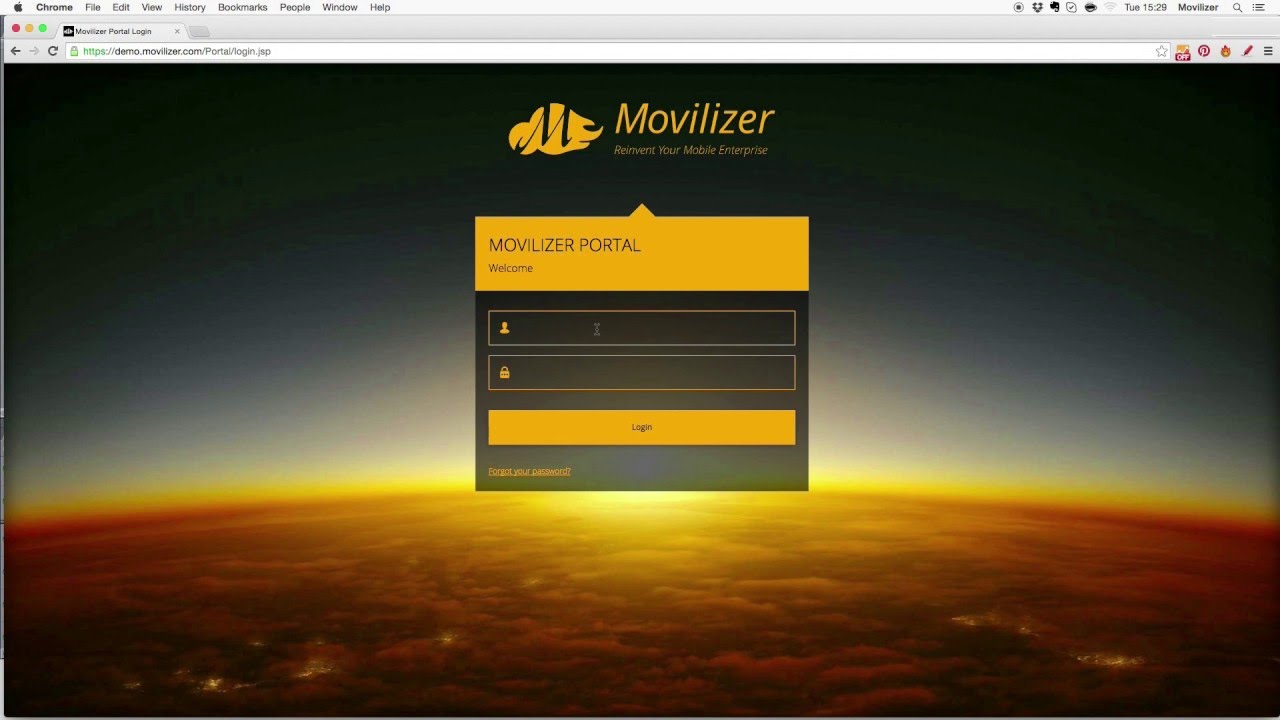 The Movilizer Portal - Build Mobile Apps in Minutes
