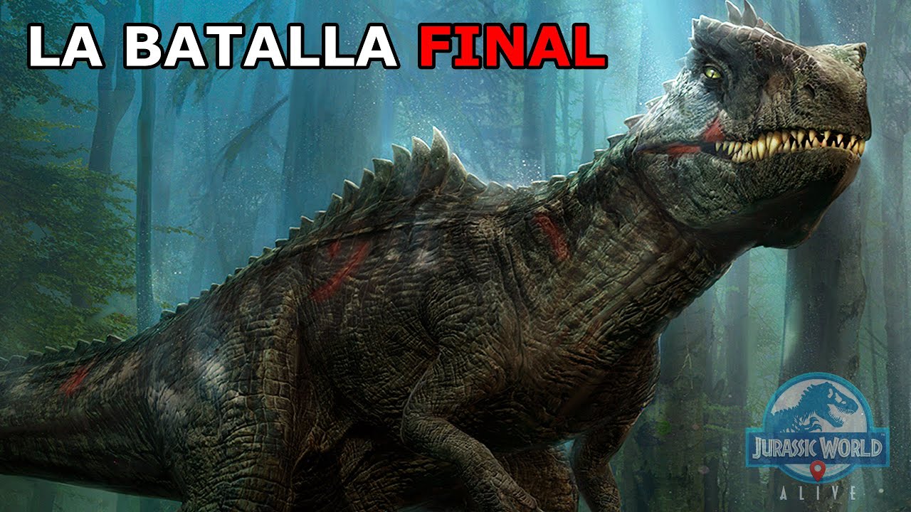 BATALLA FINAL ENTRE REXY Y GIGANOTOSAURUS! con AKAMONTE! nuevos dinosaurios Jurassic World Alive
