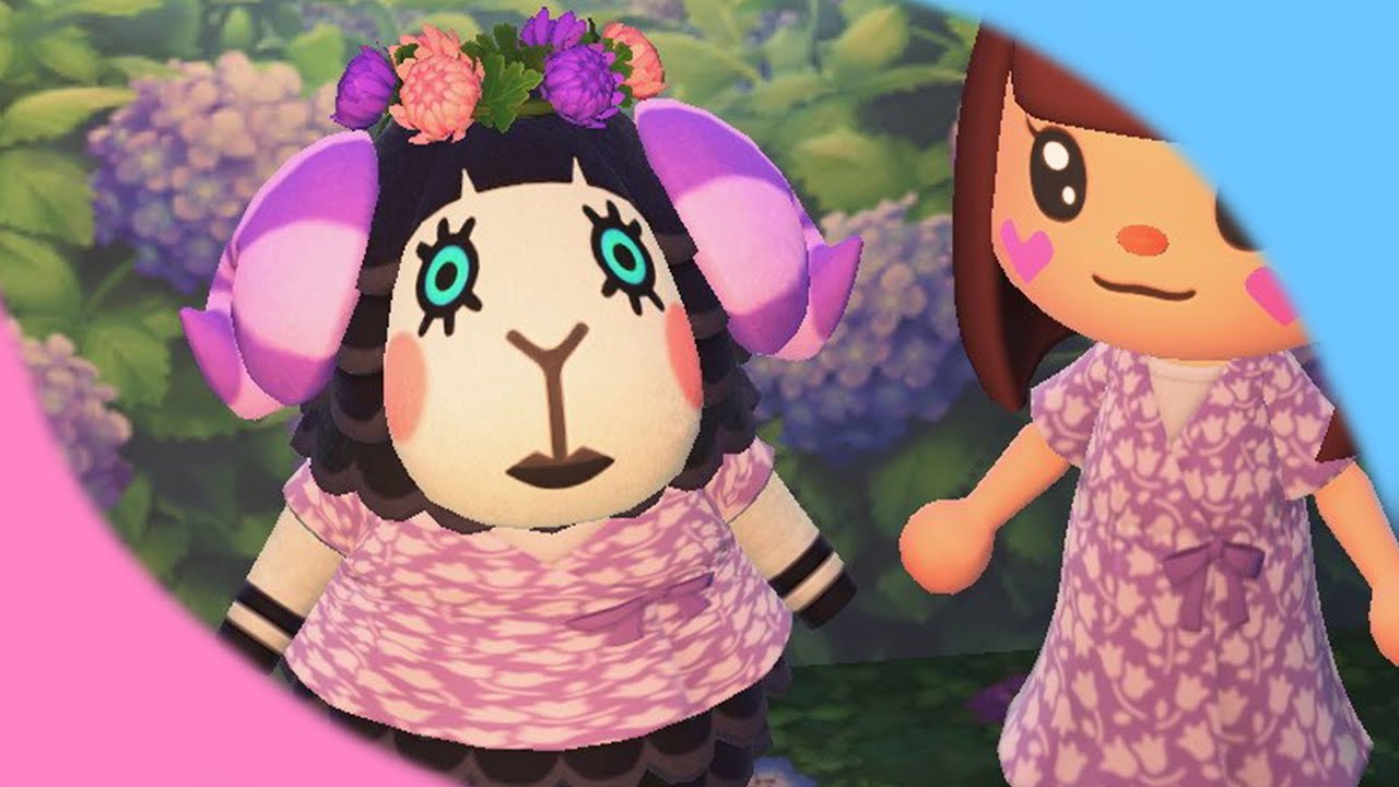 Muffy Being Cute | Animal Crossing New Horizons