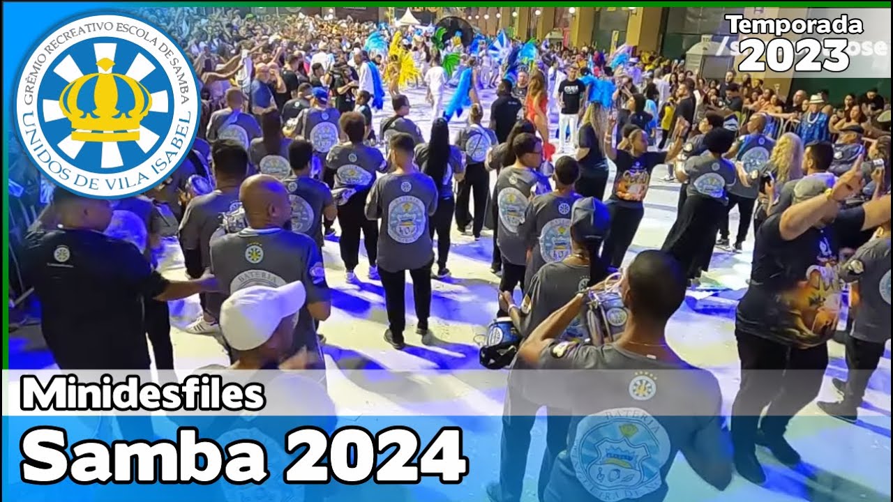 Vila Isabel 2024 ao vivo | Minidesfile na Cidade do Samba #MD24