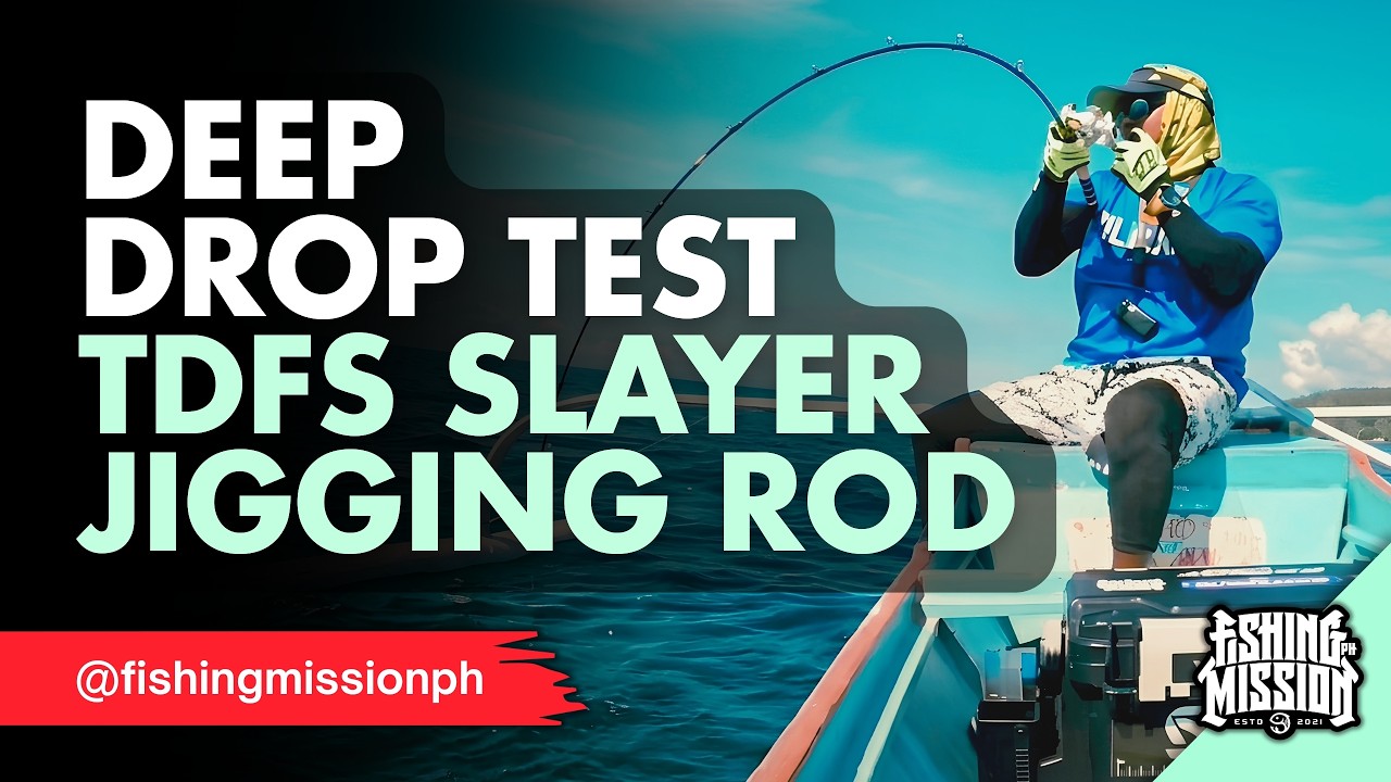 Deep Jigging Ruby Snapper Full Fight - TDFS Slayer Jigging Rod