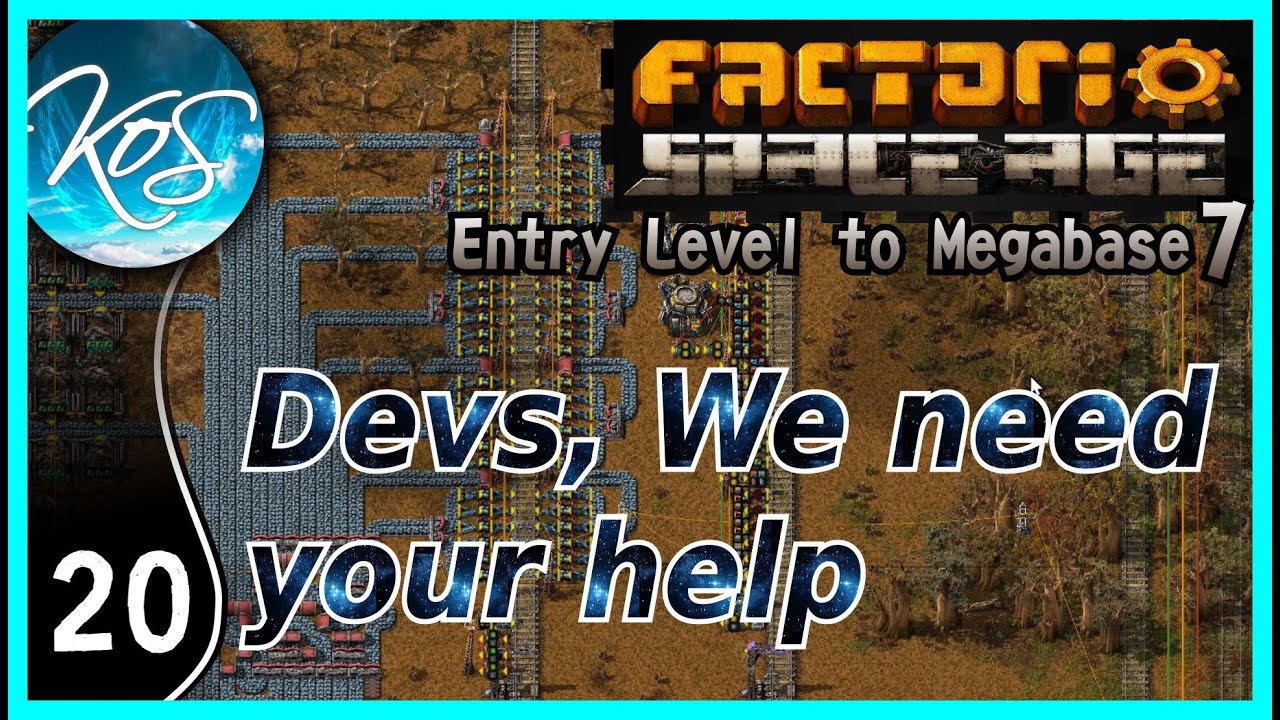 Factorio Entry Level to Megabase 7, Ep 20 Devs, We Have a Problem (Space Age DLC)