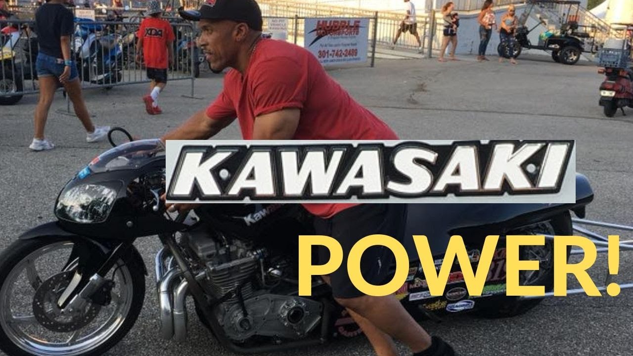OLD SCHOOL KAWASAKI KZ AND SUZUKI GS DRAG BIKES BATTLE NO BAR TURBO HAYABUSA AND NITROUS GSXR 1000!