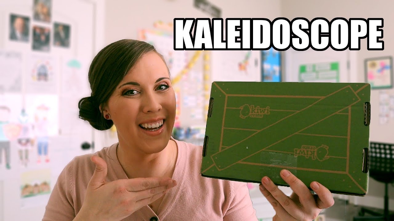 Unboxing Kiwi Crate November 2019 - Kaleidoscope Puzzles