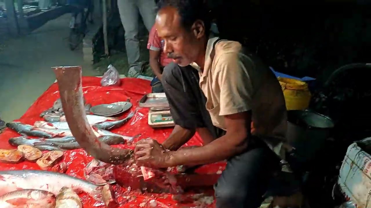Amazing fish cutting,,fish cutting skill,big fish catching,fish hanting,fishing/fish cutting market