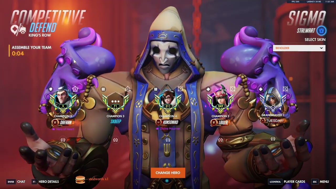 Human Aimbot Plays Tank: Dafran's Sigma DOMINATES | 19K DMG