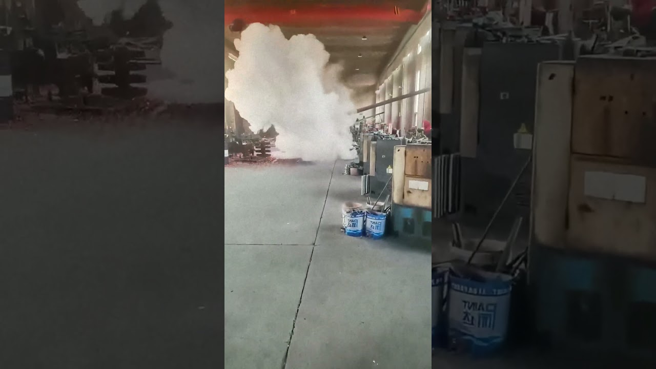 Unknown Cause Leads to Factory Explosion, Scene in Chaos!