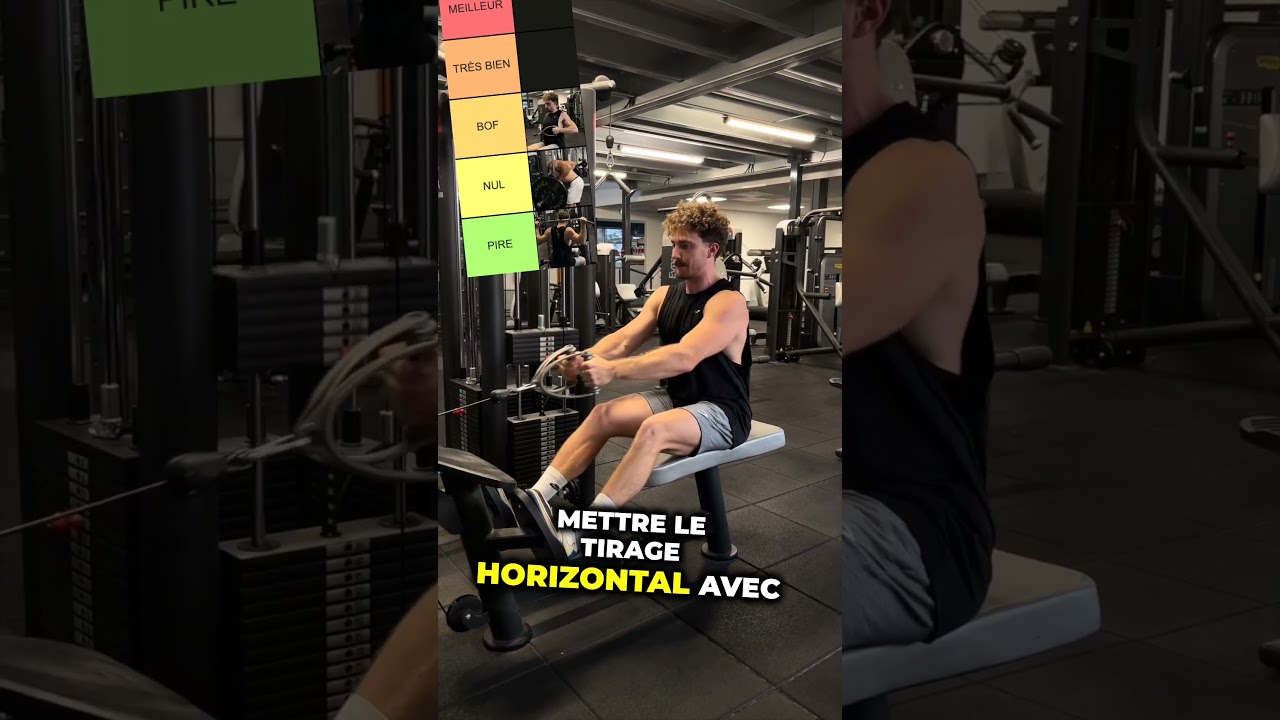 TIERLIST des MEILLEURS et des PIRES EXERCICES pour le DOS