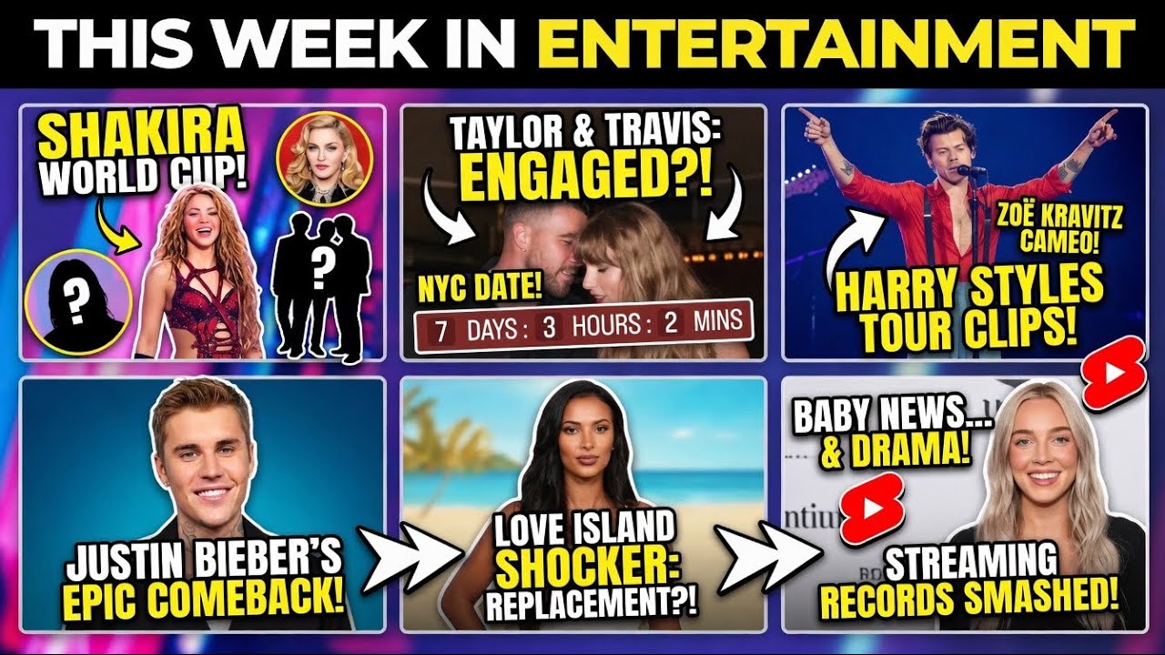 Weekly Celebrity News Recap of the Week: Shakira, BLACKPINK & Bieber BREAK The Internet
